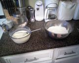 A picture of step 2 of Fluffy Pancakes.