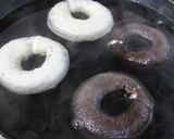 A picture of step 14 of Elegant Chocolate Marbled Bagels.