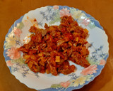 Foto del paso 8 de la receta: Costillas de cerdo desmenuzadas, con verduras