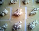 A picture of step 2 of Won ton ravioli.
