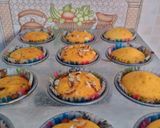 A picture of step 4 of Almond cupcakes.