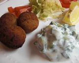 A picture of step 12 of Falafel Chickpea Croquettes.
