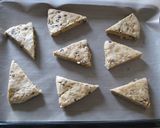 A picture of step 10 of Chocolate Coffee Scones.
