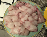 Foto del paso 4 de la receta: Rape en salsa verde de espárragos con almejas