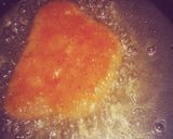 A picture of step 4 of "Fish" Chicken Sandwich.