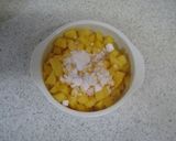 A picture of step 2 of Persimmon Pound Cake for the Autumn Season.