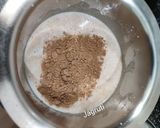 A picture of step 2 of Choco Chikoo Smoothie !!.