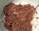 Hình bước làm 1 của món Bánh Mousse Thanh Long Socola Eat clean