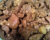 Gambar langkah 2 resipi Daging sambal kicap bersantan.