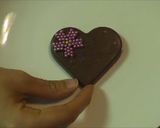 A picture of step 3 of Valentine's Day Blooming Sakura Decoration Chocolate.