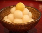 A picture of step 6 of Dumplings with Shiratama Glutinous Rice Flour & Tofu for the Moon Gazing Festival.