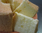 A picture of step 25 of Basic Plain Chiffon Cake.