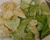 A picture of step 3 of Sweet-Salty Miso Chicken Breast and Spring Cabbage Stir-Fry.