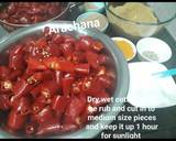Red chillies pickle recipe step 2 photo