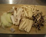 A picture of step 1 of My Simple Mushroom Soup.