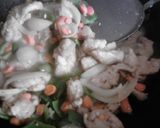 A picture of step 10 of Garlic Parmisan Pork Noodle Skillet.