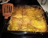 A picture of step 6 of Cheesy Mexican Casserole.