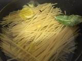 Pasta al huevo en olla newcook