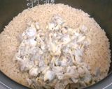 A picture of step 5 of Asari Clam Rice.