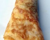 A picture of step 5 of Carrot Omelette Roll Diet Breakfast.