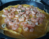Foto del paso 3 de la receta: Tortilla vaga de gambas al ajillo