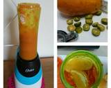 Papaya And Orange With Kalamansi Smoothies recipe step 2 photo