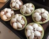 Une image de l'étape 12 de Choux raves farcis aux deux fromages et tomates séchées.