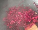 รูปขั้นตอนการทำที่ 6 ของ ผัดหมี่สีทับทิม #บีทรูท Stir-fried Ruby Bihun Rice Noodle #beet