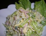 A picture of step 4 of Cellophane Noodles and Lettuce Salad with Mayonnaise.