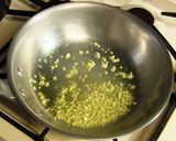 A picture of step 3 of Pasta al Pomodoro.