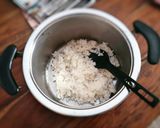 A picture of step 1 of Chocolate Rice Pudding (ryzogalo).