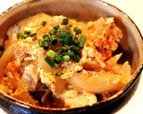 A picture of step 5 of Incredibly Simple Pork and Tofu with Mentsuyu.
