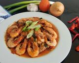 Foto langkah ke 5 dari resep Udang Tumis Terasi.