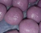 Foto langkah ke 7 dari resep Klepon ubi ungu + keju.