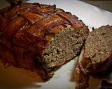 A picture of step 9 of Bacon wrapped Meatloaf.