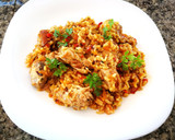 Foto del paso 8 de la receta: Arroz con mezcla de carnes y hortalizas