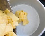 Foto langkah ke 6 dari resep Gateau aux pommes (apple cake).