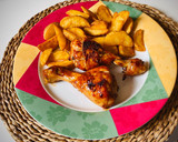 Foto del paso 5 de la receta: Muslitos de pollo estilo Barbacoa 🍗