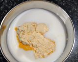 A picture of step 2 of Apple Custard Salad.