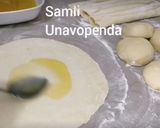 A picture of step 6 of Ghee and coconut milk chapat.