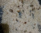 A picture of step 1 of Rajgeera dryfuits chikki.