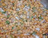 A picture of step 5 of Chana Daal Chaat.