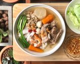 Hình bước làm 5 của món Hủ tiếu