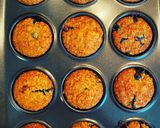 Áfonyás zab muffin recept fázis 3 fotója