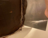 Foto del paso 21 de la receta: Torta de chocolate con crema, frutillas y ganache