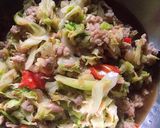 รูปขั้นตอนการทำที่ 6 ของ ผัดกะหล่ำปลีใส่หมูสับ สไตล์บ้านๆ #อาหารไทยง่ายๆ