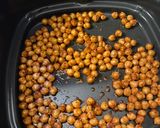 A picture of step 2 of Chili lime air fried chickpeas.