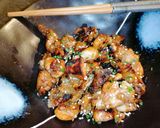 Une image de l'étape 7 de Poulet mariné à l'asiatique à la plancha.