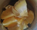 A picture of step 2 of Cucumber Orange Cooler.