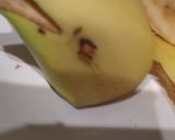 A picture of step 7 of Banana chaat decoration.
